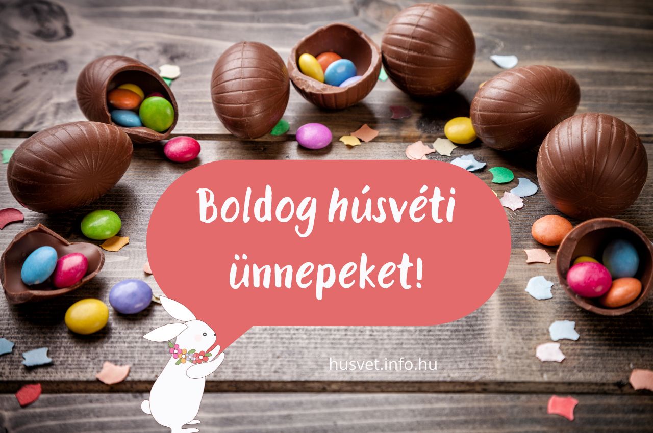 boldog húsvéti ünnepeket csoki