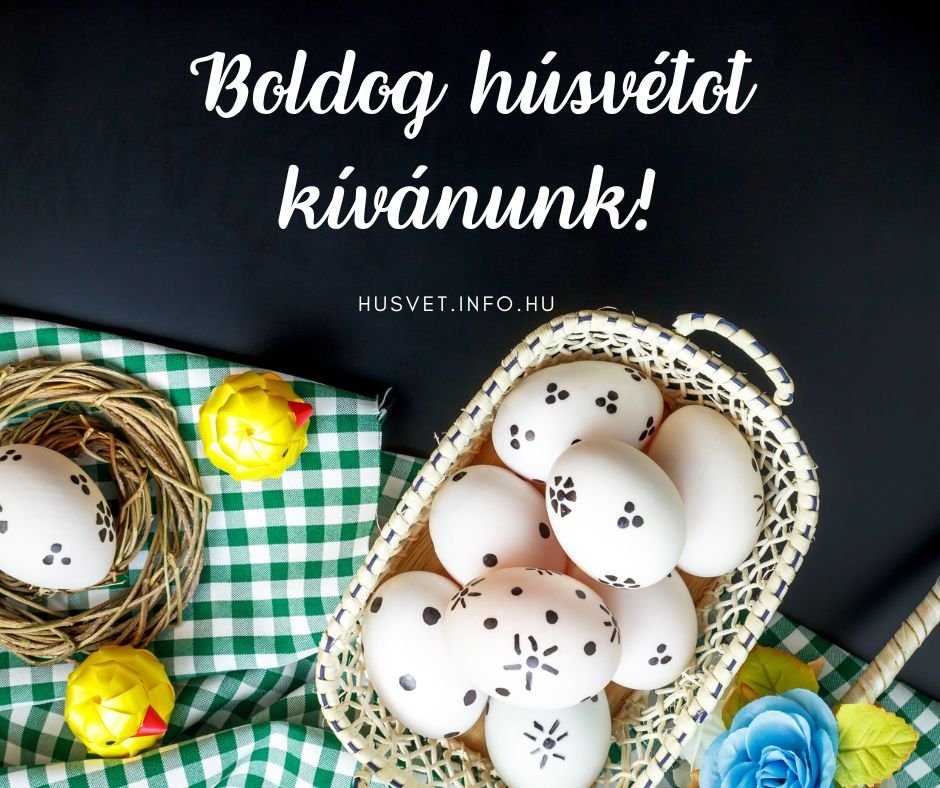 boldog húsvétot kívánunk tojások