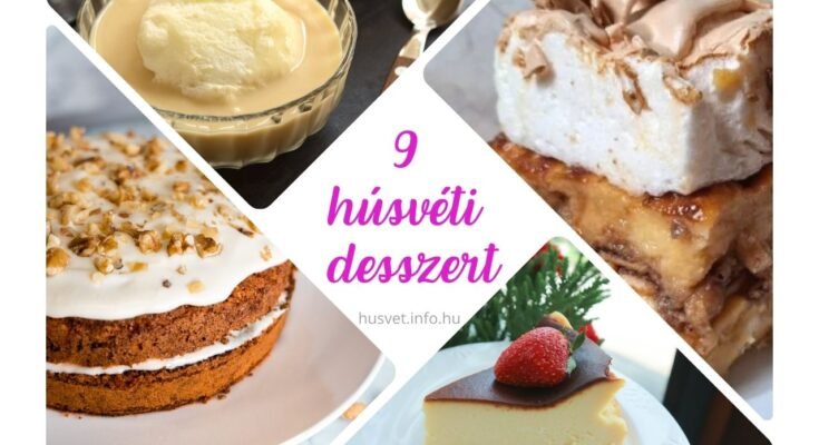 húsvéti desszertek